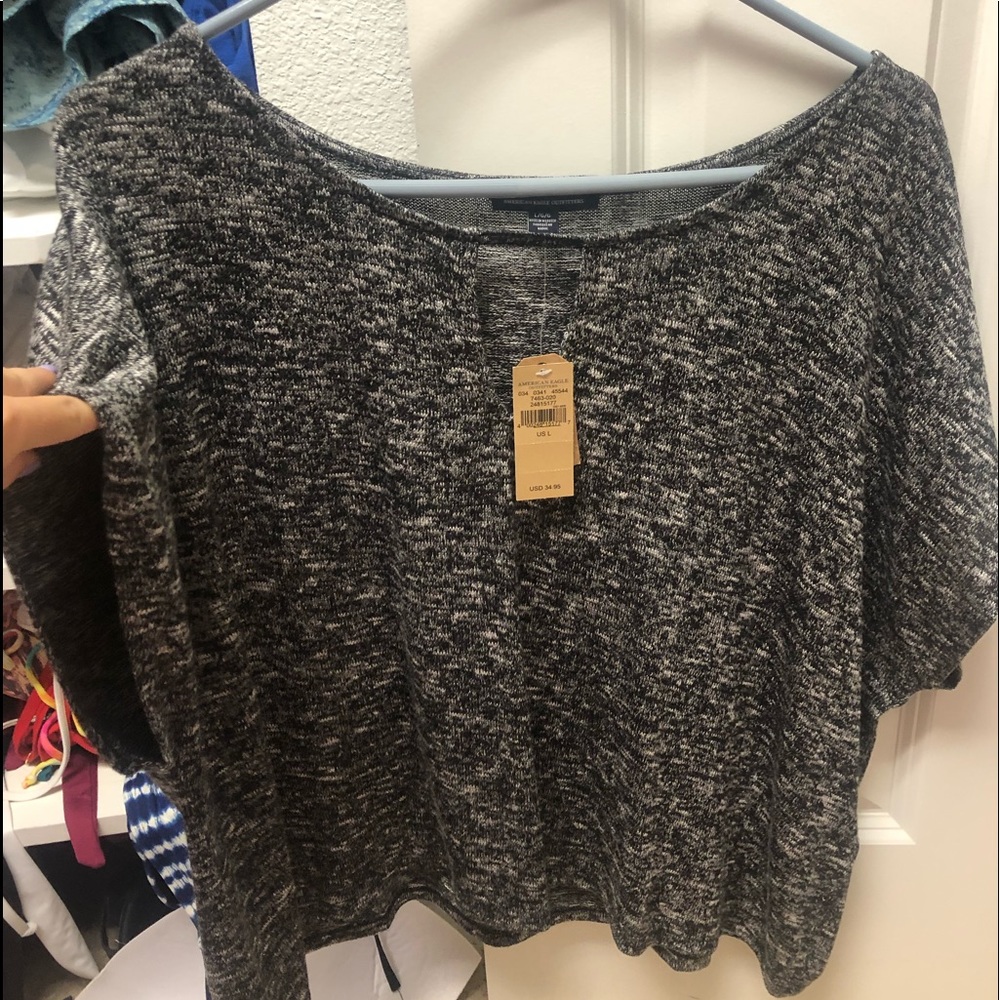 NWT American Eagle Drape Top
